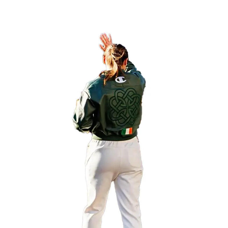 Croke Park Katie Taylor Leather Jacket
