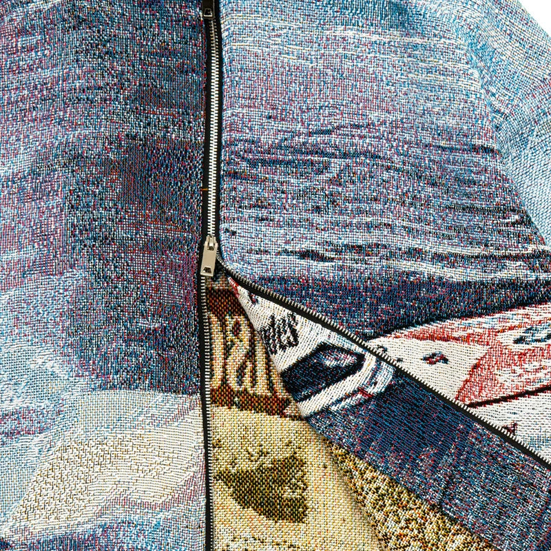 DRIFT Tapestry Zip-Up Hoodie