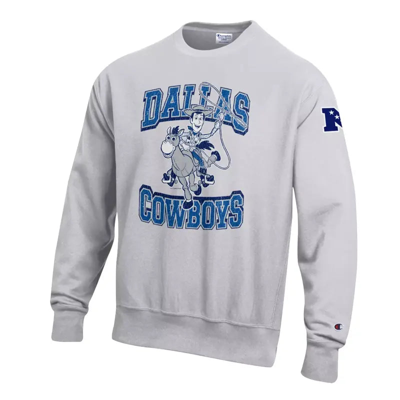 Dallas Cowboys Disney x Champion Woody Sweatshirt