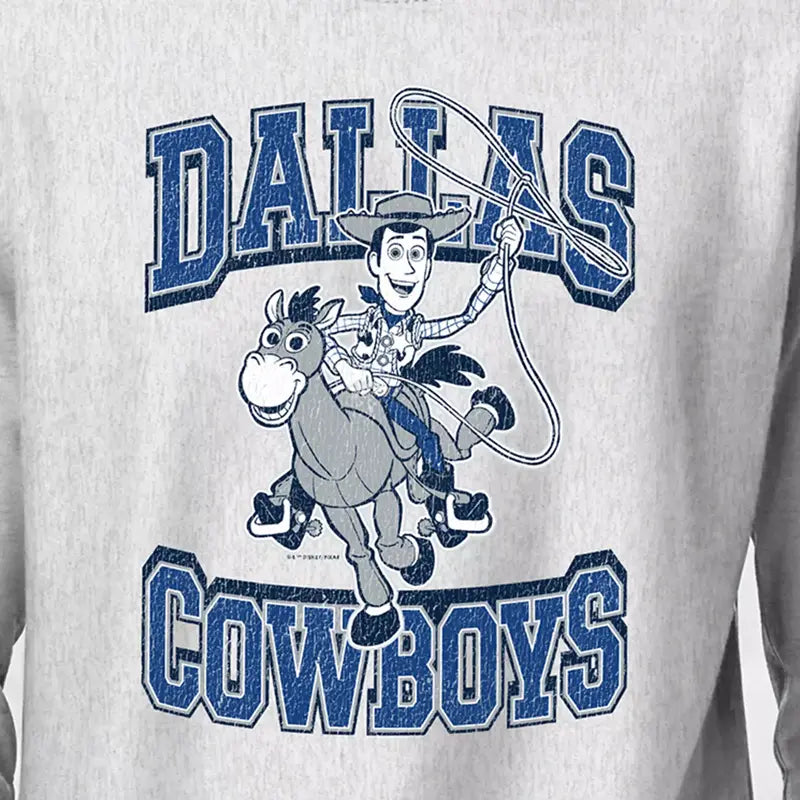 Dallas Cowboys Disney x Champion Woody Sweatshirt