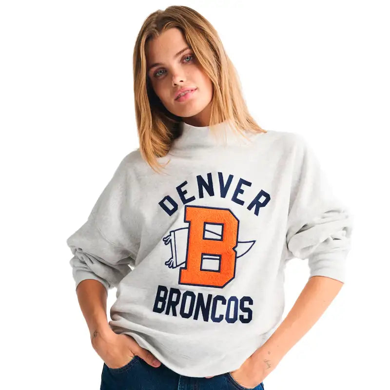 Denver Broncos Abercrombie & Fitch Women's Sunday Sweatshirt