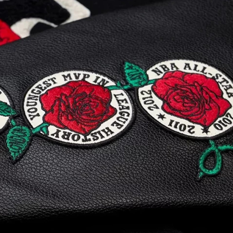 Derrick Rose Chicago Bulls Retirement Letterman Jacket