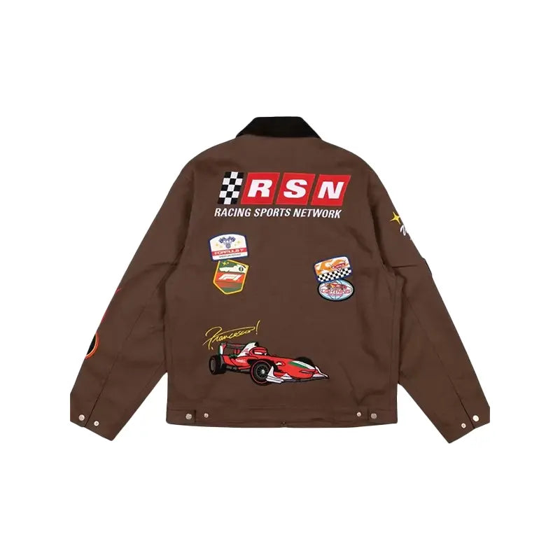 Disney And Pixar Cars F1 Lightning McQueen Racing Jacket