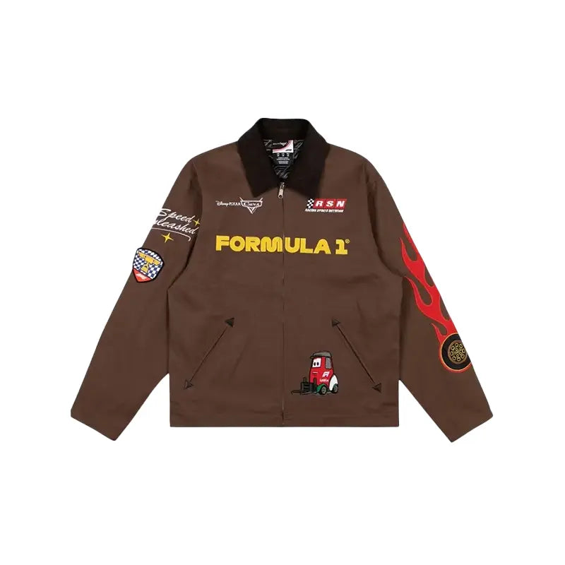 Disney And Pixar Cars F1 Lightning McQueen Racing Jacket
