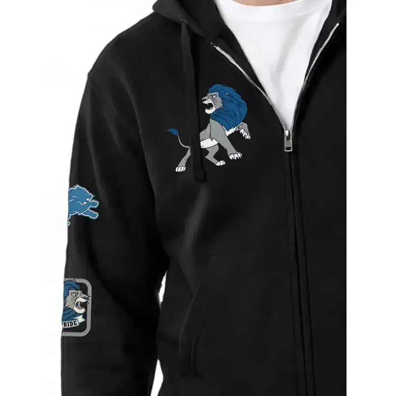 Disney x Champion Detroit Lions Simba All-Star Full-Zip Hoodie