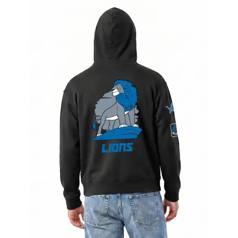 Disney x Champion Detroit Lions Simba All-Star Full-Zip Hoodie