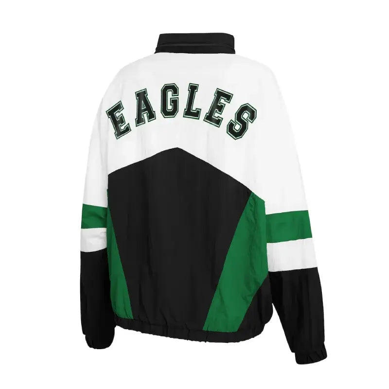 Erin Andrews Philadelphia Eagles Crinkle Windbreaker Jacket