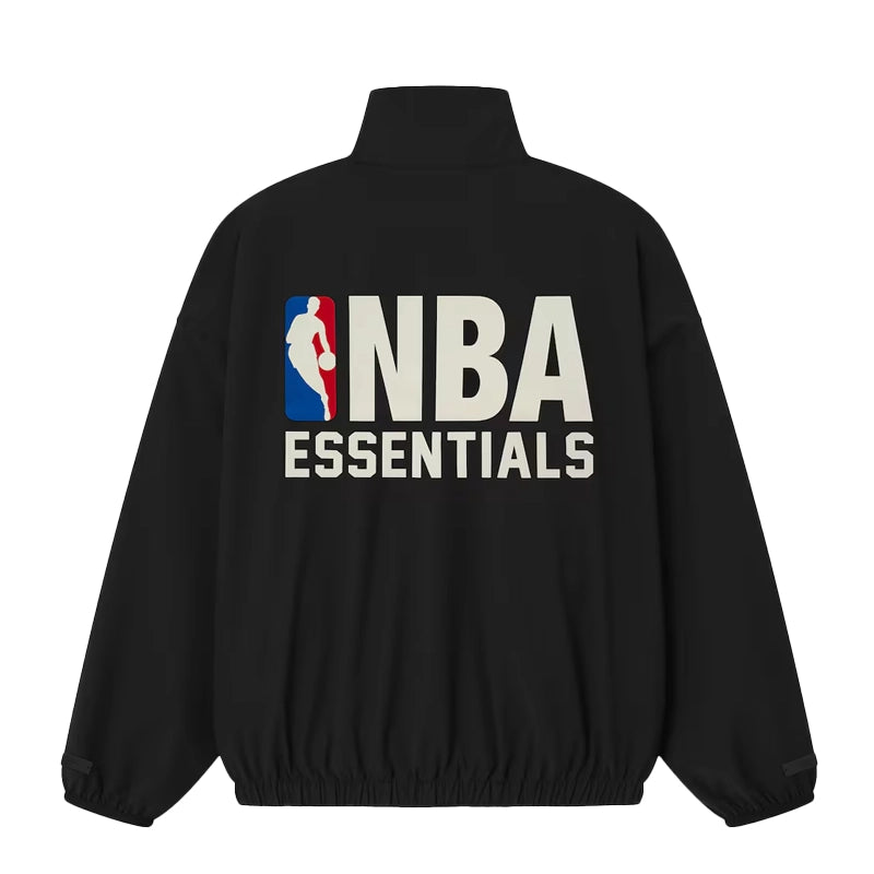 Fear of God x NBA Half-Zip Track Black Jacket