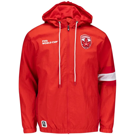 FIFA World Cup 2026 Canada Packable Windbreaker Jacket