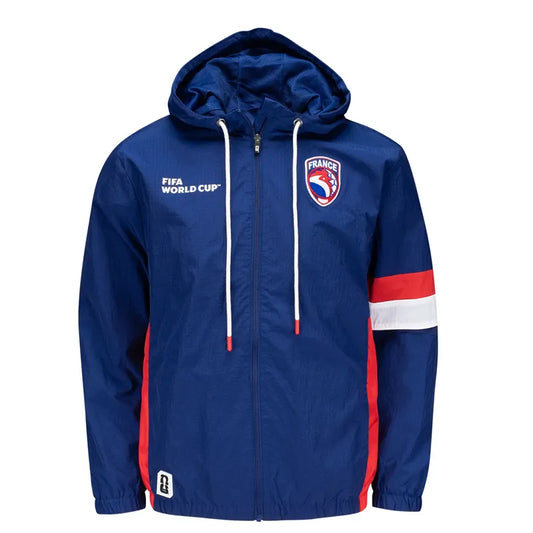 FIFA World Cup 2026 France Packable Windbreaker Jacket