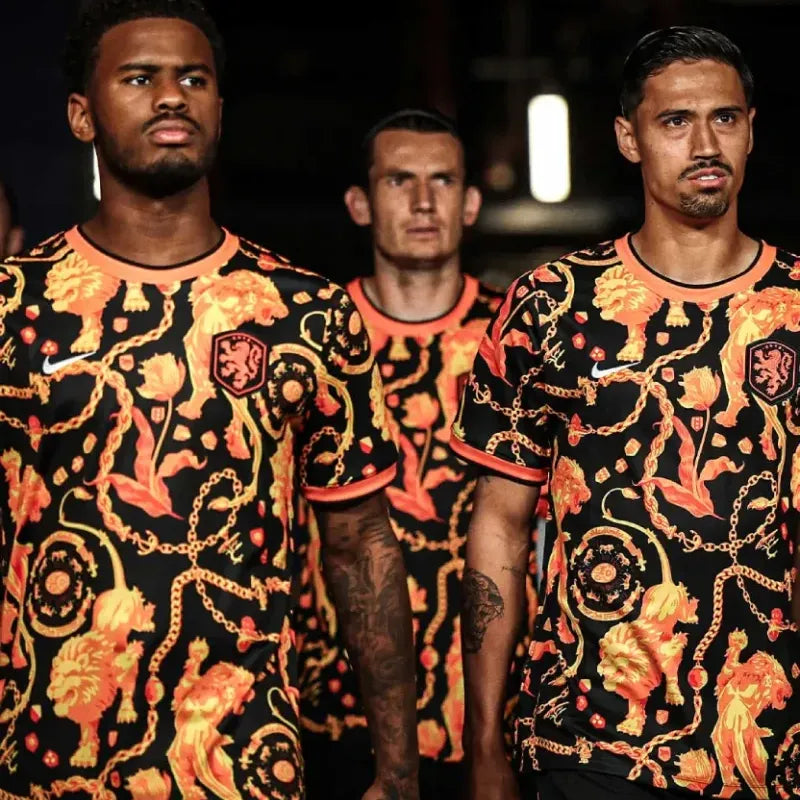 FIFA World Cup 2026 Team Netherlands Printed Jersey
