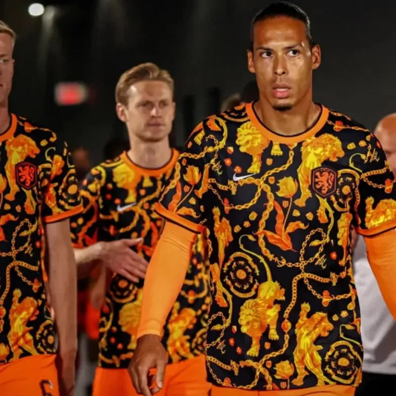 FIFA World Cup 2026 Team Netherlands Printed Jersey