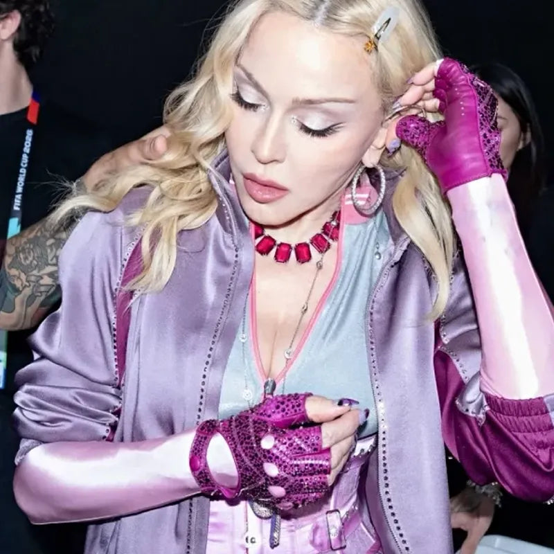 FIFA World Cup Final Halftime Show Madonna Jacket