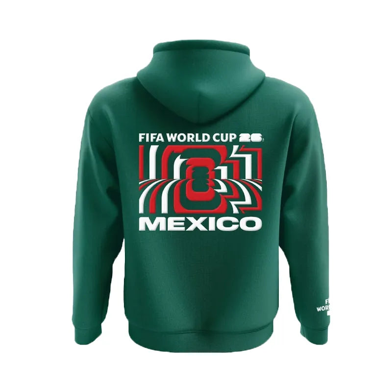 FIFA World Cup 2026 Mexico Puff Hoodie