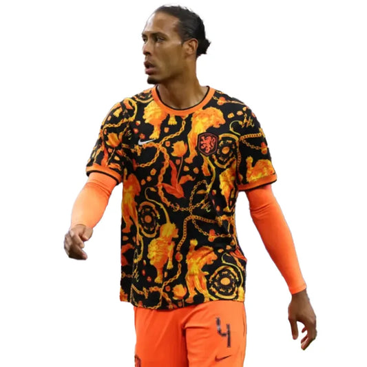 FIFA World Cup 2026 Team Netherlands Printed Jersey