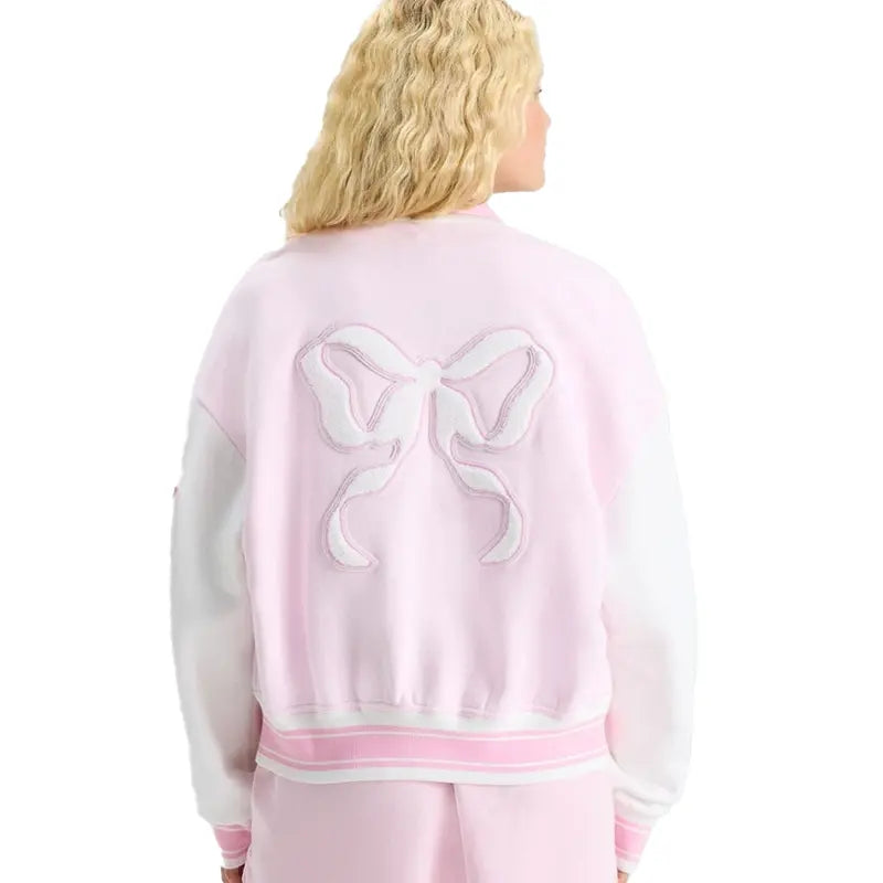 Fanatics x LoveShackFancy Alabama Collegiate Varsity Jacket