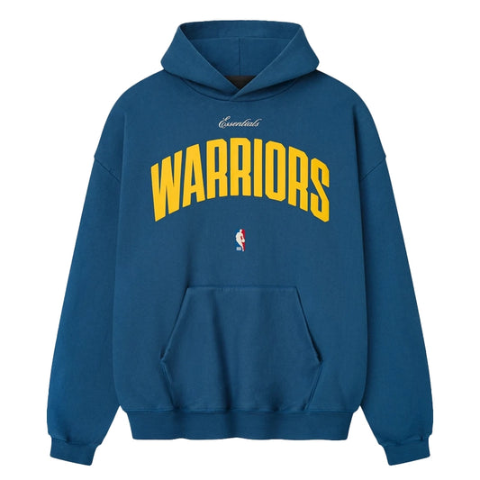 Fear of God x NBA Golden State Warriors 90’s Blue Hoodie