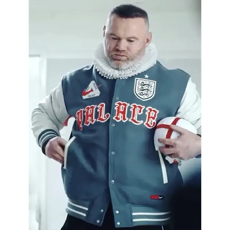 Wayne Rooney World Cup 26 Palace x Nike England Varsity Jacket