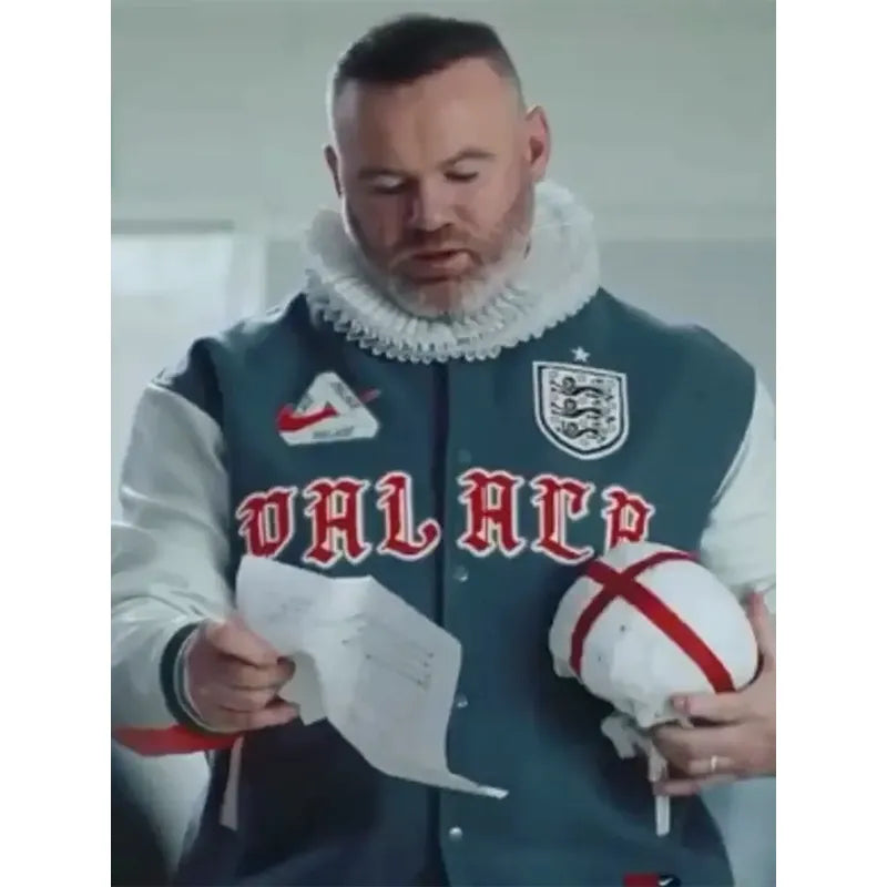Wayne Rooney World Cup 26 Palace x Nike England Varsity Jacket