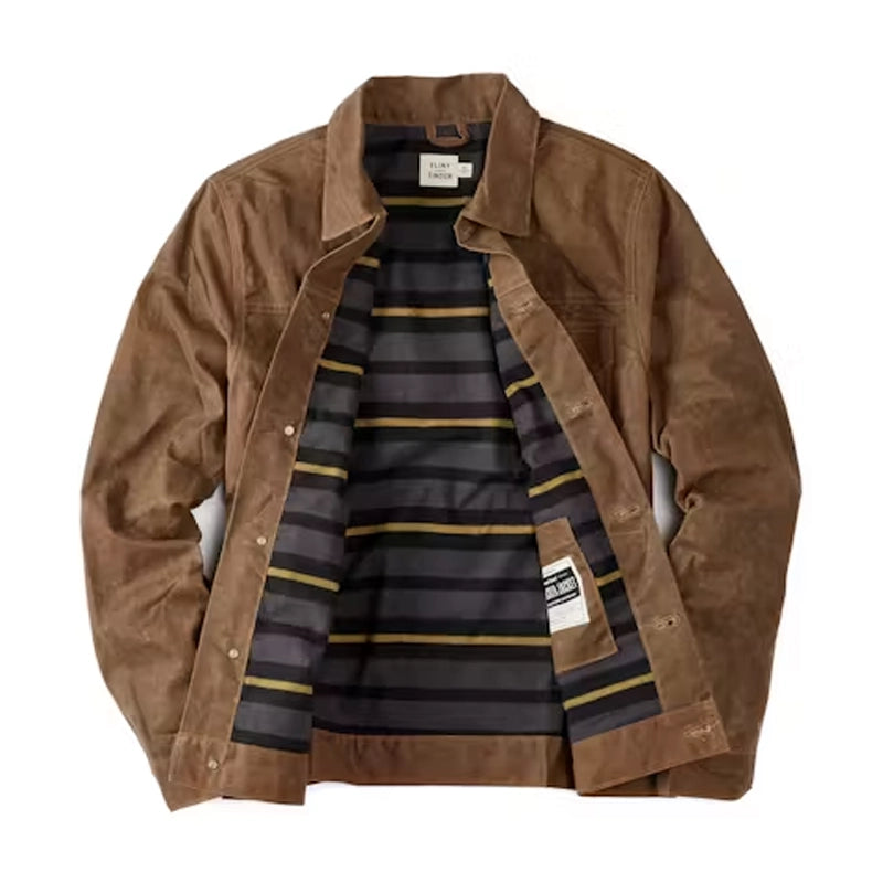 Flint And Tinder Waxed Trucker Jacket