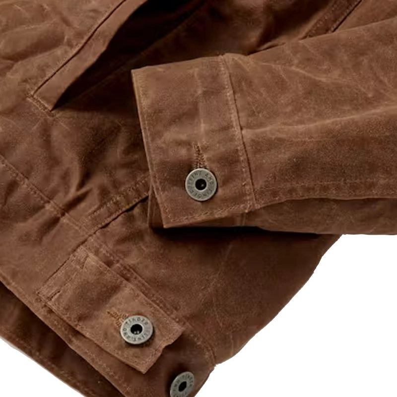 Flint And Tinder Waxed Trucker Jacket