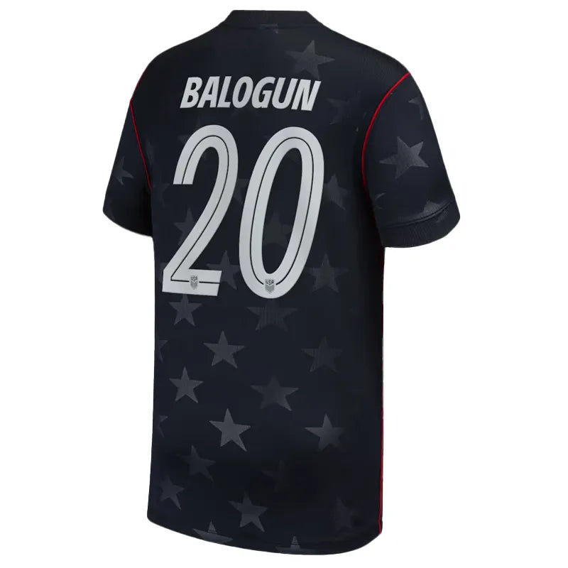 Folarin Balogun USMNT Nike Youth 2026 Away Stadium Jersey
