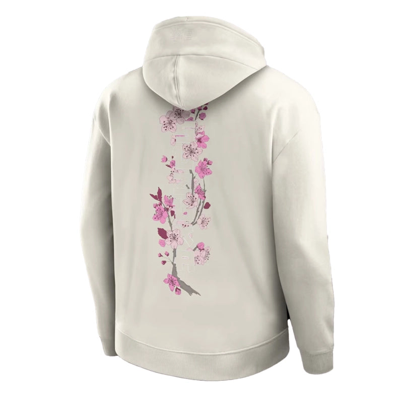 Formula 1 Cherry Bloom Beige Fleece Hoodie