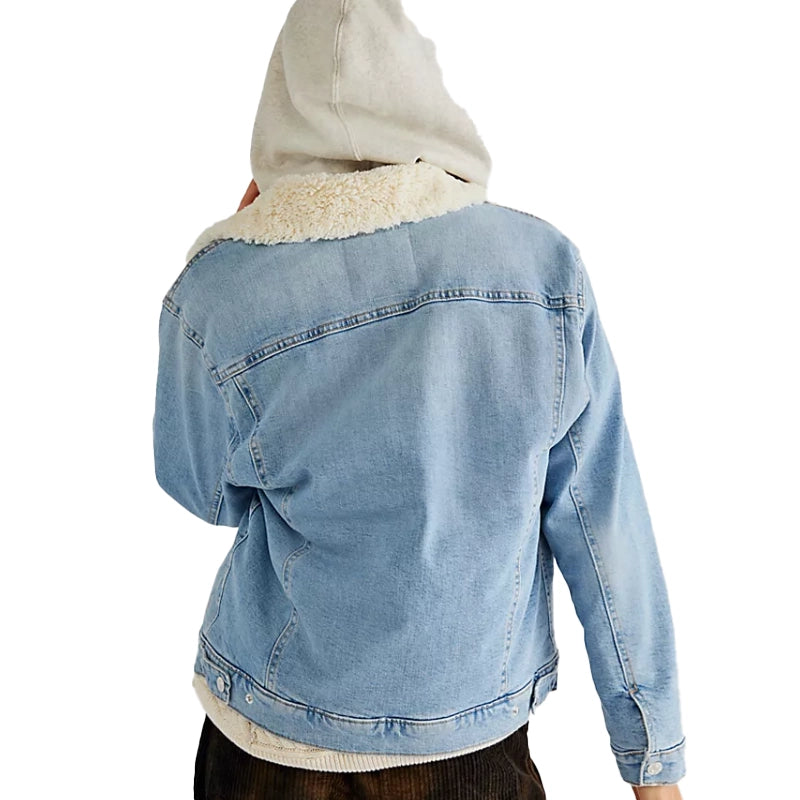 Free People Off-the Grind Sherpa Jacket
