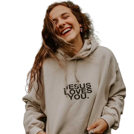 Jesus Loves You Hoodie