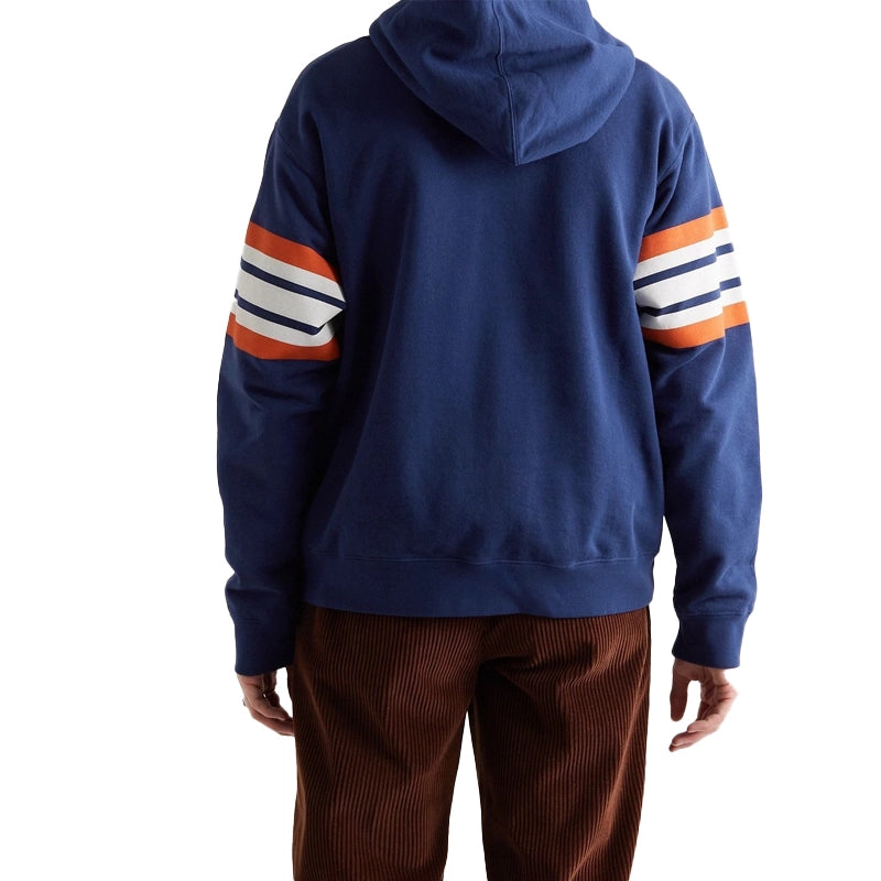 GUCCI Logo Blue Hoodie