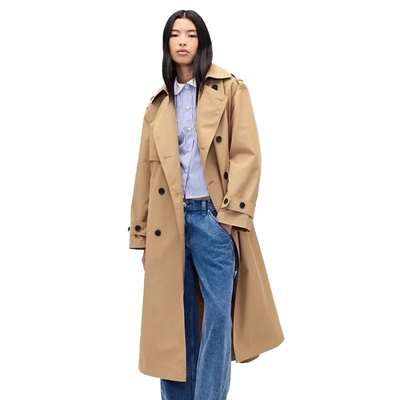 Gap × Sandy Liang Bow-Back Trench Coat