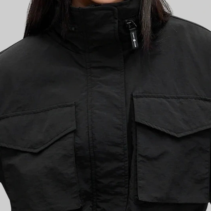 Gap × Sandy Liang Lace-trim Cinched Jacket