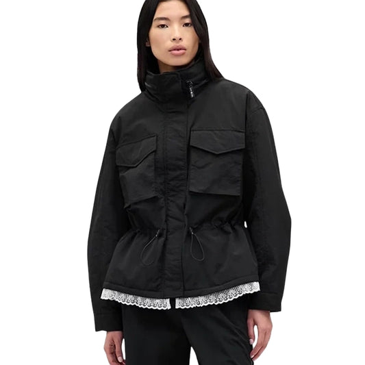 Gap × Sandy Liang Lace-trim Cinched Jacket