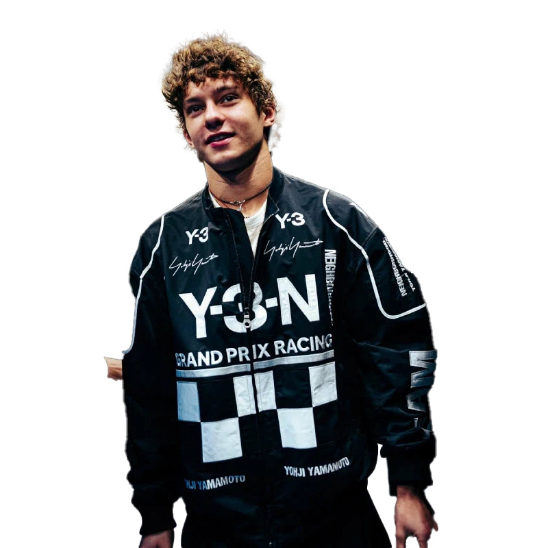 Yohji Yamamoto Y3-N Grand Prix Racing Jacket