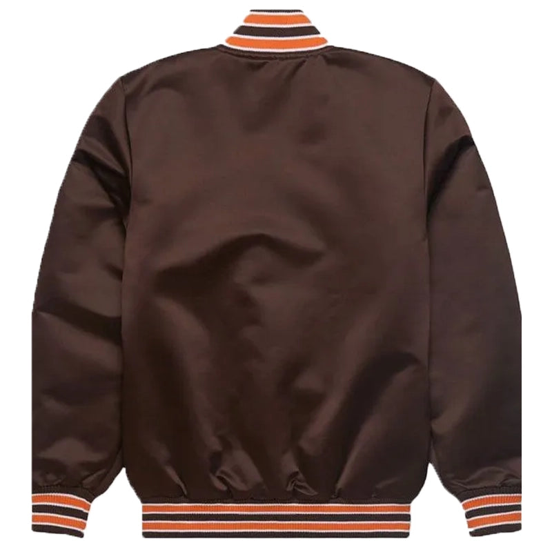 HOMAGE X Starter Browns Satin Jacket