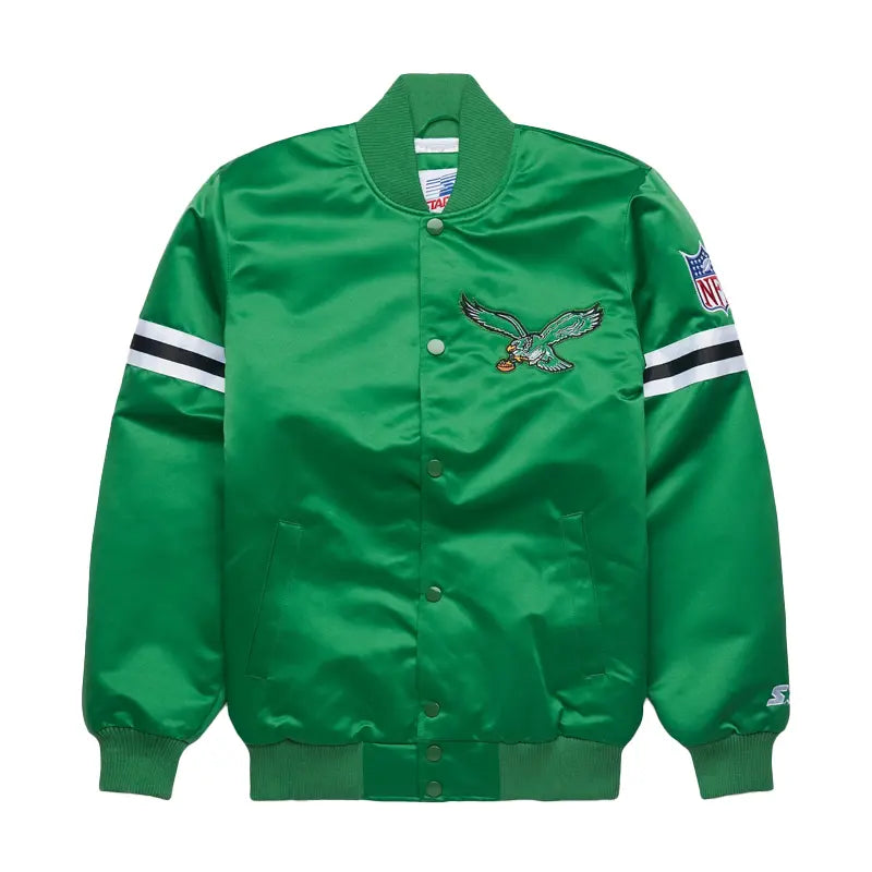 HOMAGE X Starter Eagles Satin Jacket