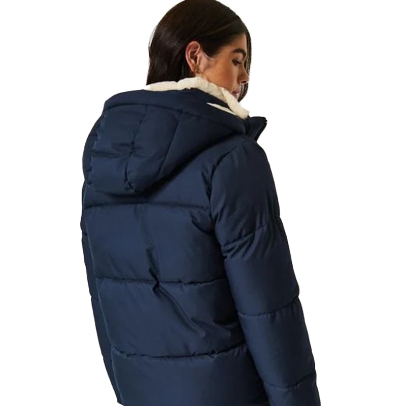 Hollister Navy Blue Winter Jacket