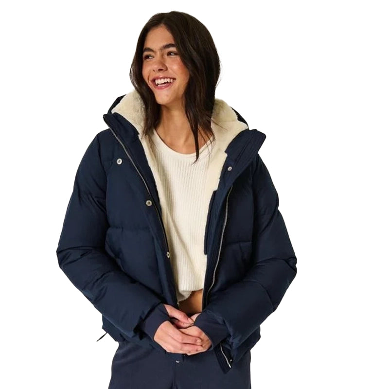 Hollister Navy Blue Winter Jacket