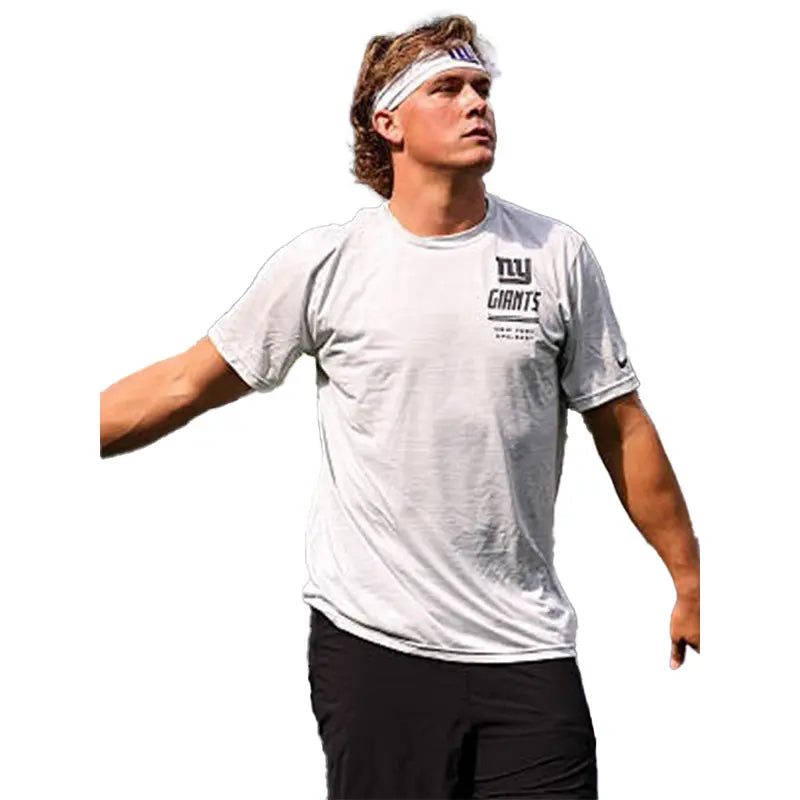Jaxson Dart 2026 Giants Sideline T-Shirt