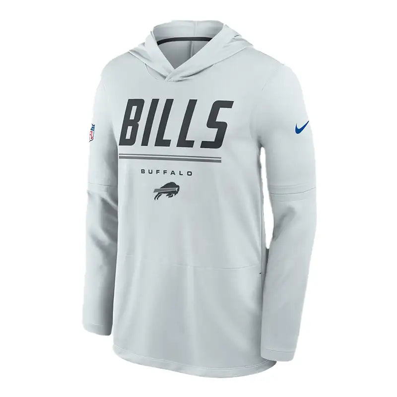 Joe Brady Preseason 2026 Bills Long Sleeve Hooded T-Shirt