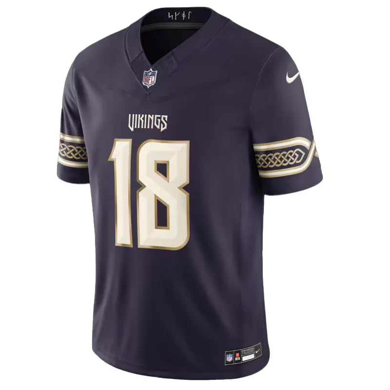 Justin Jefferson Purple Minnesota Vikings 2026 Rivalries Jersey