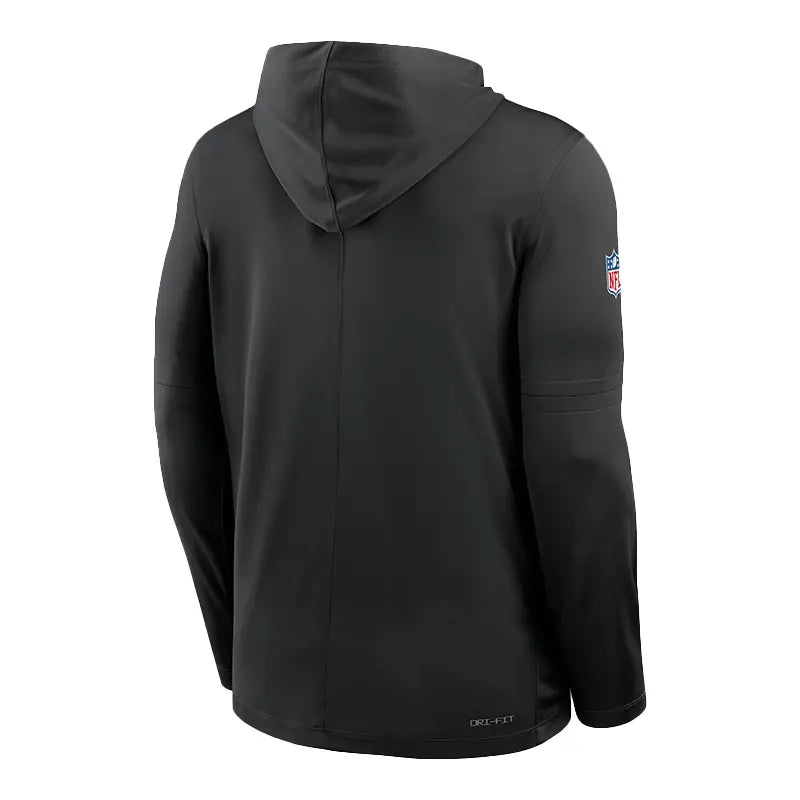 Kellen Moore 2026 Saints Sideline Long Sleeve Hooded T-Shirt