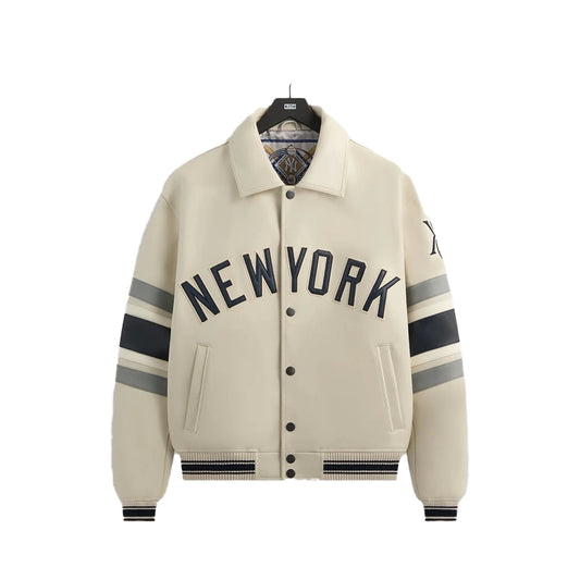 Kith & AVIREX for the New York Yankees Leather Jacket