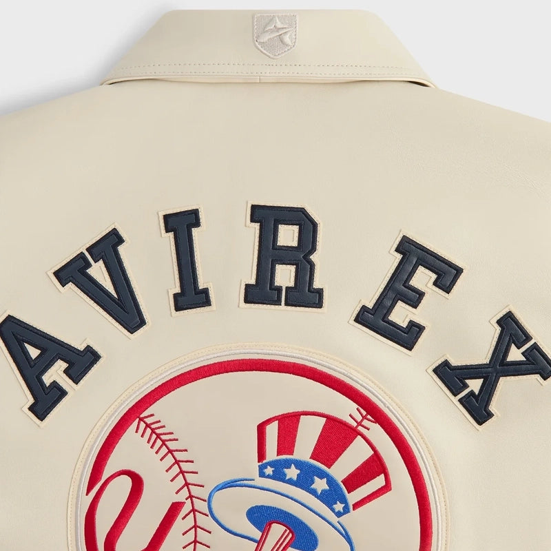 Kith & AVIREX for the New York Yankees Leather Jacket