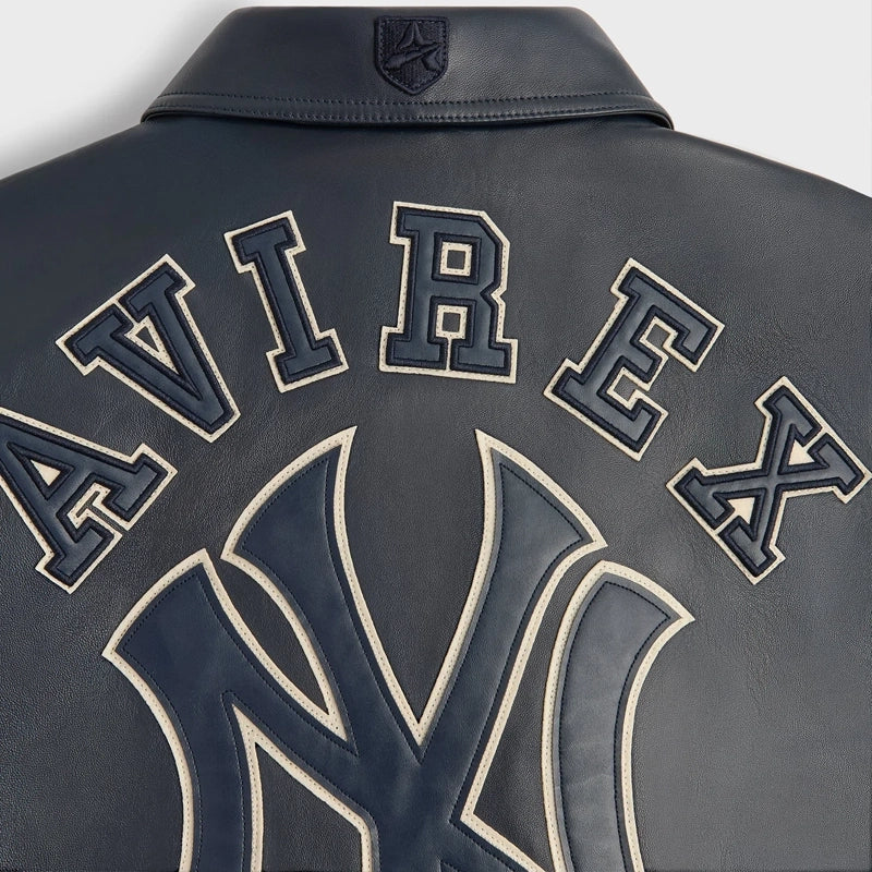 Kith & AVIREX New York Yankees Leather Jacket