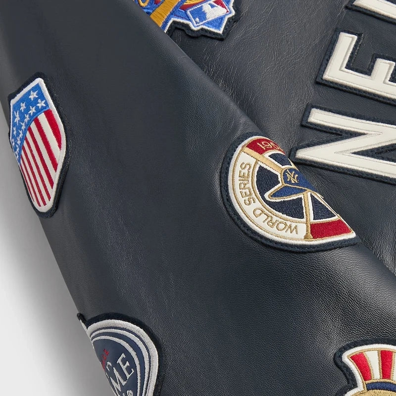 Kith & AVIREX New York Yankees Leather Jacket