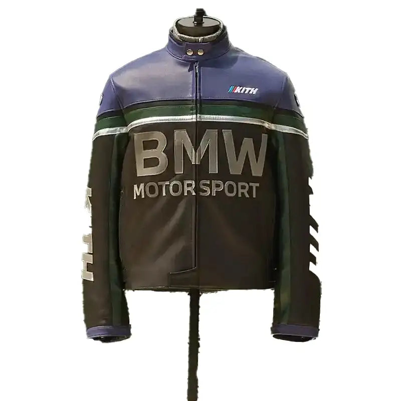 Kith for BMW Motorsport Leather Moto Jacket