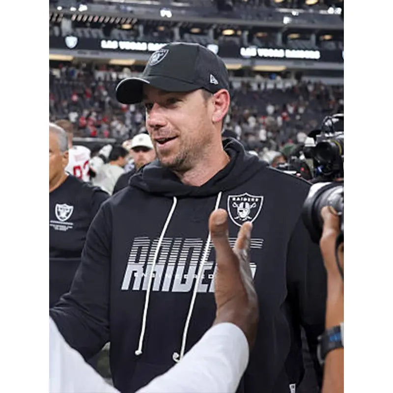 Klint Kubiak 2026 Las Vegas Raiders Sideline Hoodie