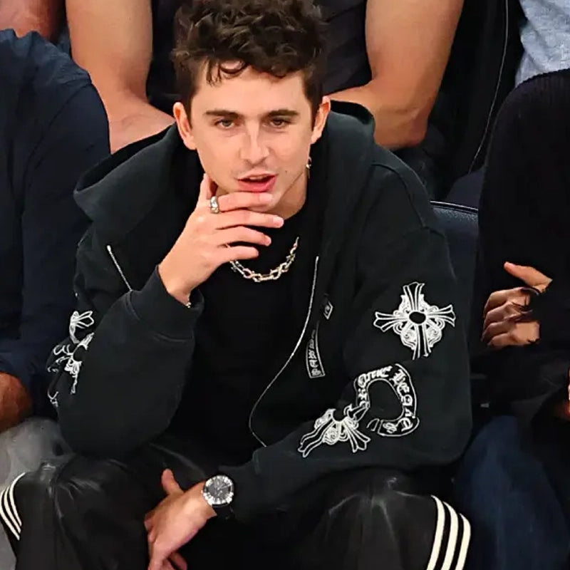 Timothée Chalamet Chrome Hearts Hoodie