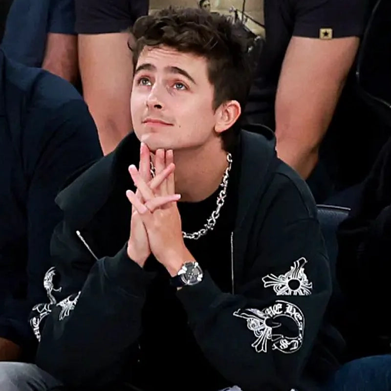 Timothée Chalamet Chrome Hearts Hoodie